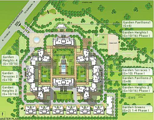 Master or location plan — Alpha Gurgaon One 22