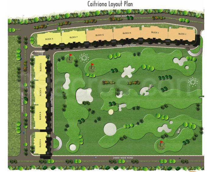 Master or location plan — Ambience Caitriona