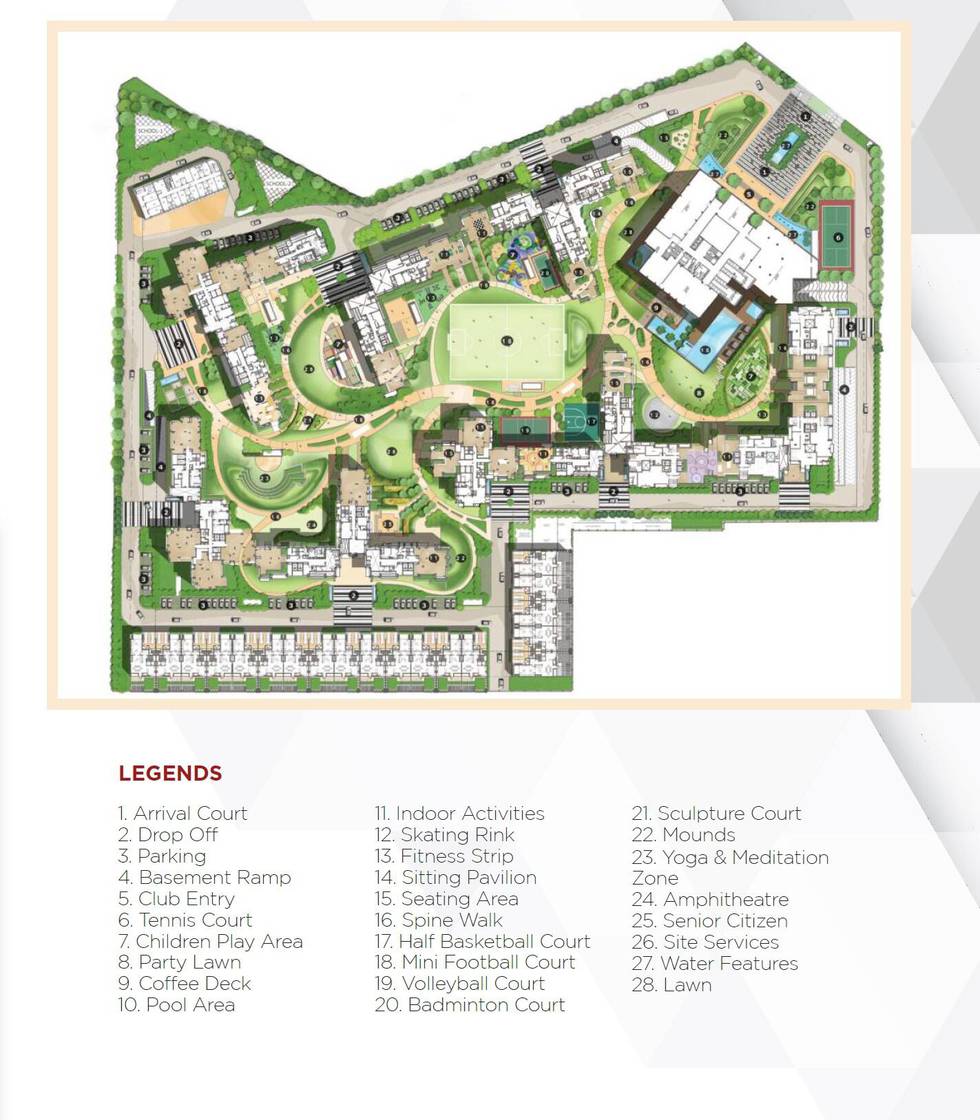 Master or location plan — Ambience Creacions