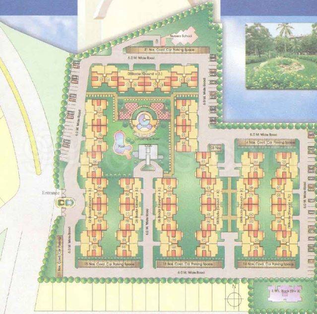 Master or location plan — Ansal Harmony Homes