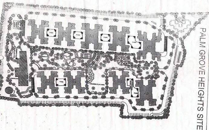 Master or location plan — Ardee Palm Grove Heights