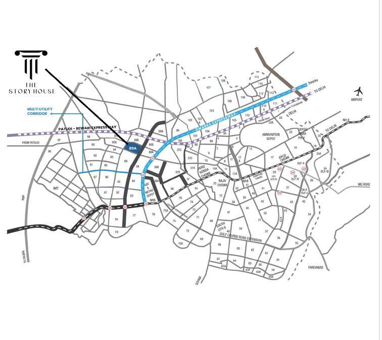 Master or location plan — Arttech The Story House