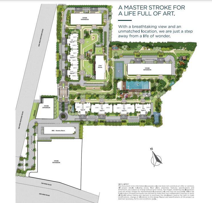 Master or location plan — ATS Sanctuary 105
