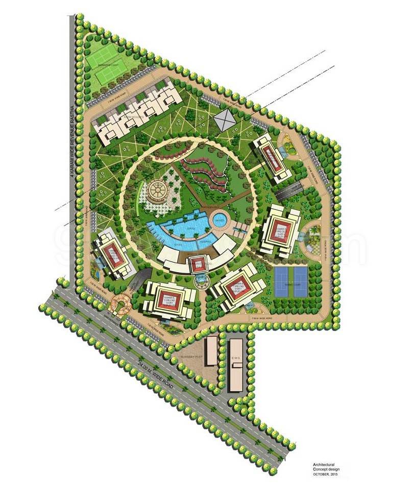 Master or location plan — ATS Tourmaline