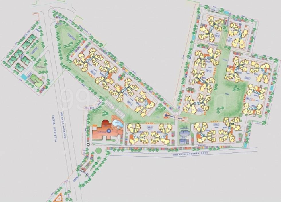 Master or location plan — AWHO Sispal Vihar