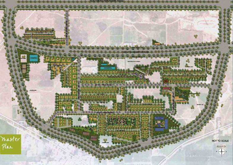 Master or location plan — BPTP Astaire Gardens