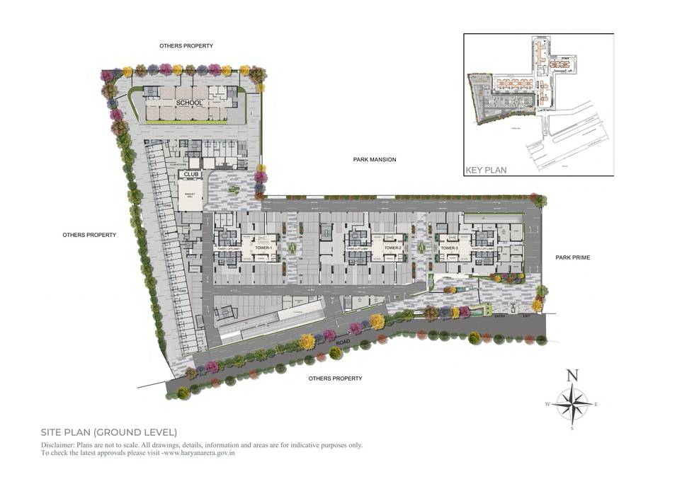 Master or location plan — BPTP Downtown 66
