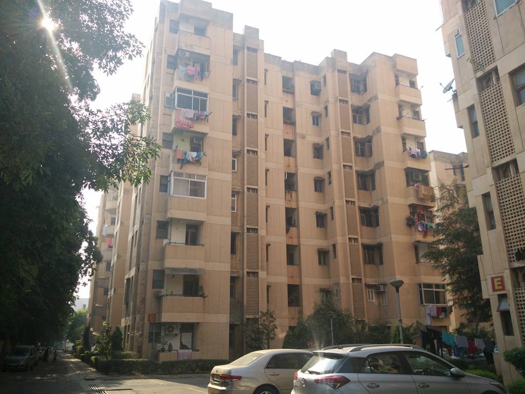 CGHS Rail Vihar — elevation