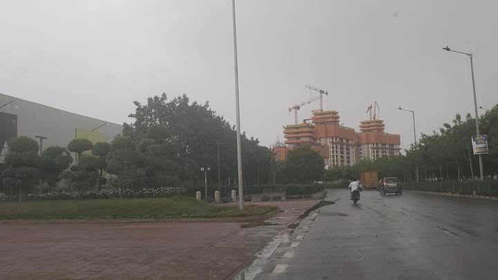 Construction progress — DLF Privana North