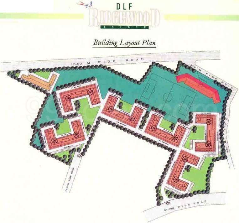 Master or location plan — DLF Ridgewood Estate