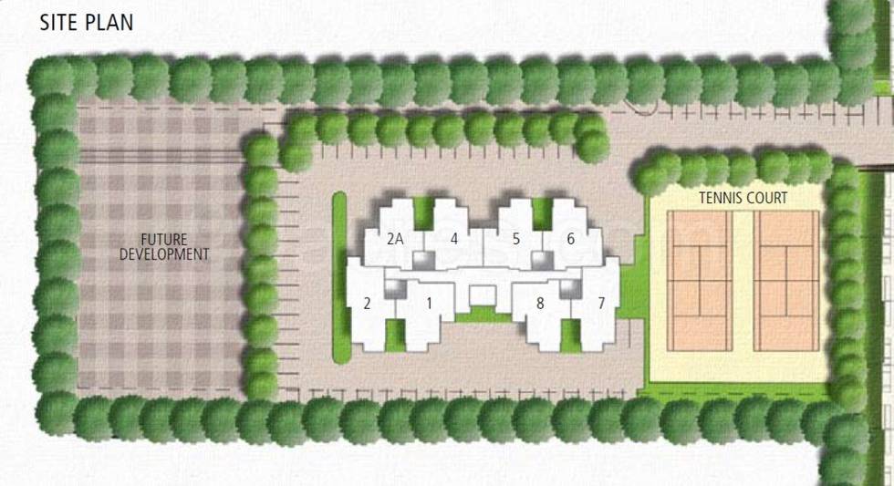 Master or location plan — Emaar MGF Palm Studios