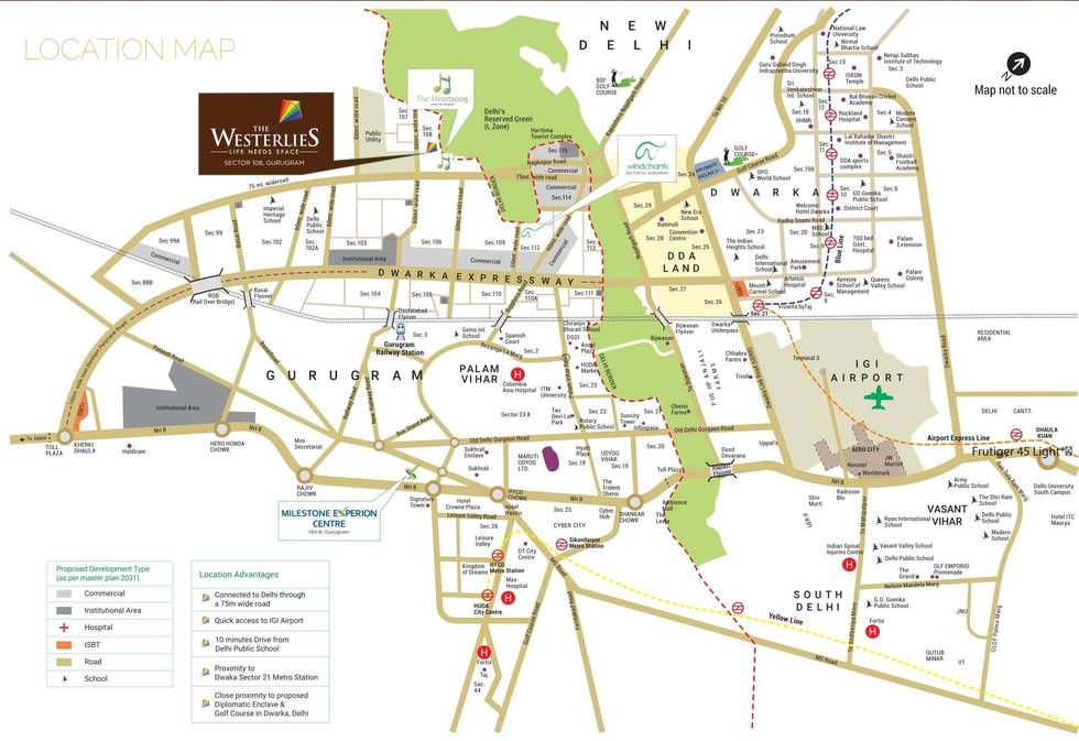 Master or location plan — Experion The Westerlies