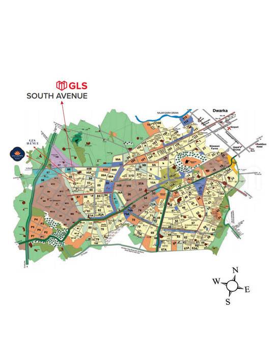 Master or location plan — GLS South Avenue
