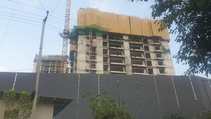 Construction progress — Godrej Aristocrat