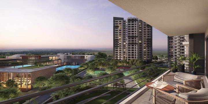 Show flat — Godrej Meridien