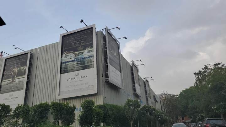 Construction progress — Godrej Miraya