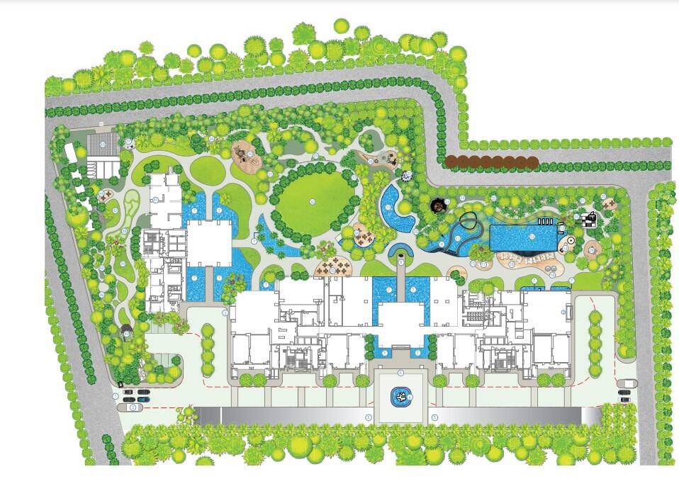 Master or location plan — Godrej Miraya