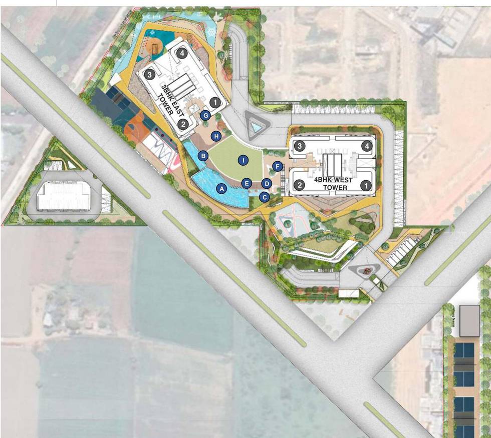 Master or location plan — HCBS Twin Horizon