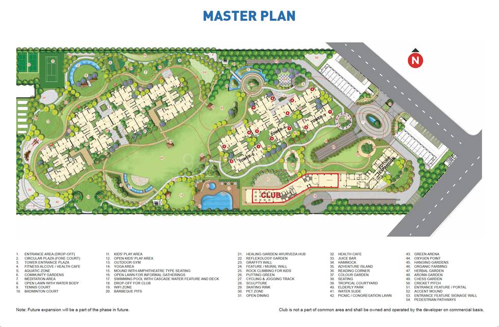 Master or location plan — Hero Homes