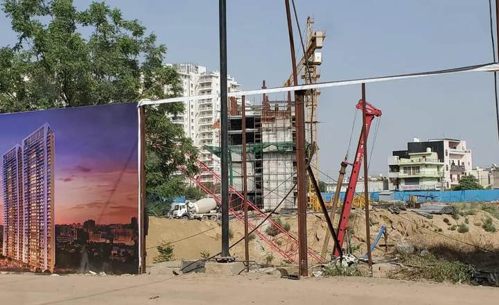 Construction progress — Indiabulls Heights