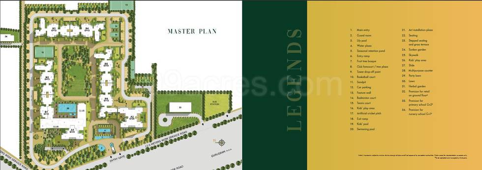 Master or location plan — La Vida by Tata Housing