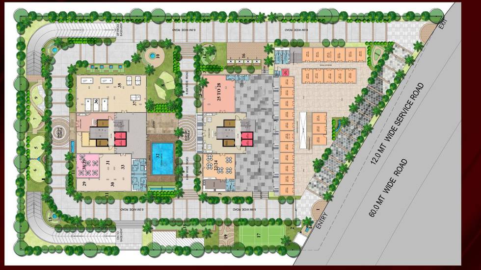 Master or location plan — Lamose Gratitude 84