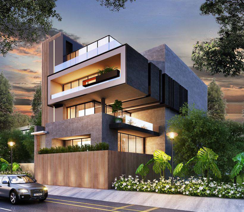 Luxury DLF City Floors — elevation
