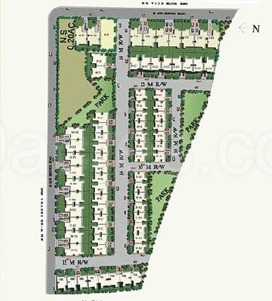 Master or location plan — M2K Aura