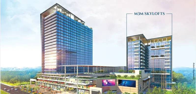 M3M Sky Lofts — elevation