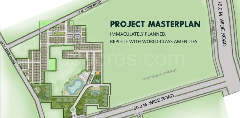 Master or location plan — M3M Soulitude