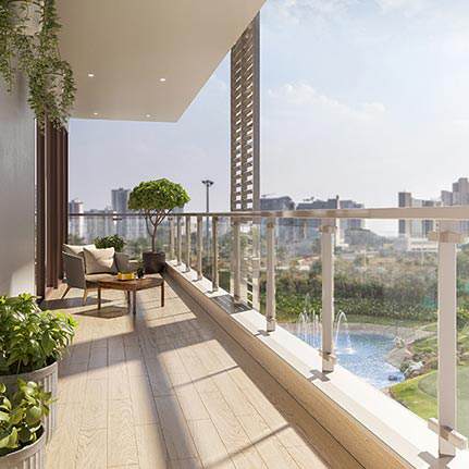 Show flat — M3M St Andrews