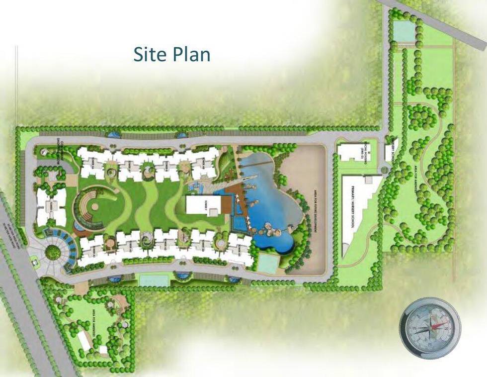 Master or location plan — M3M The Marina