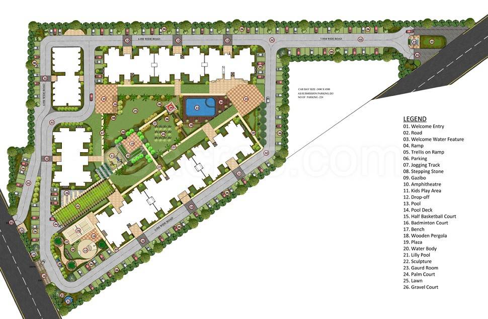 Master or location plan — Mapsko Paradise
