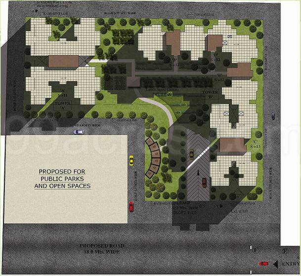 Master or location plan — Maxworth Premier Urban