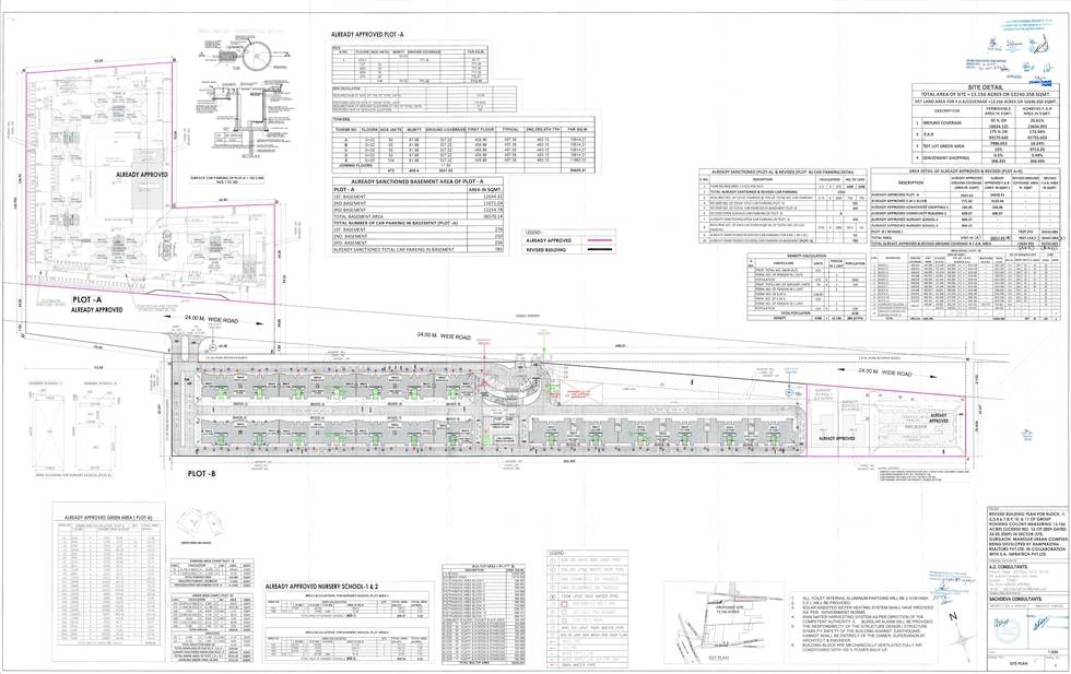 Master or location plan — Navraj The Analia