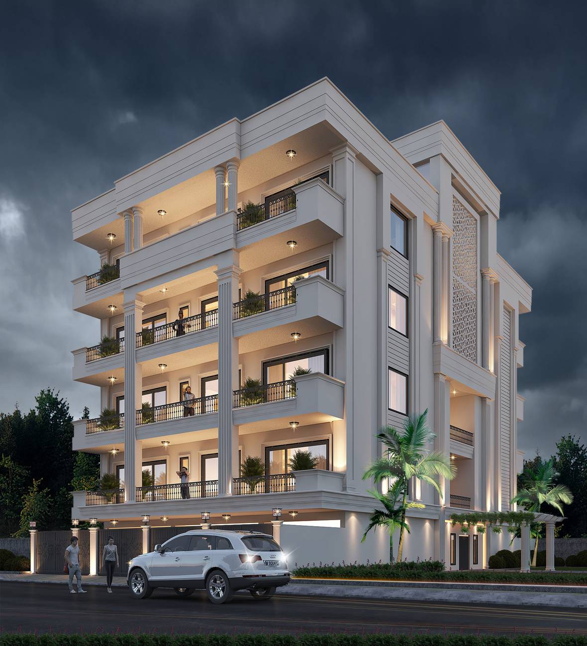 Palm Crest Floors — elevation