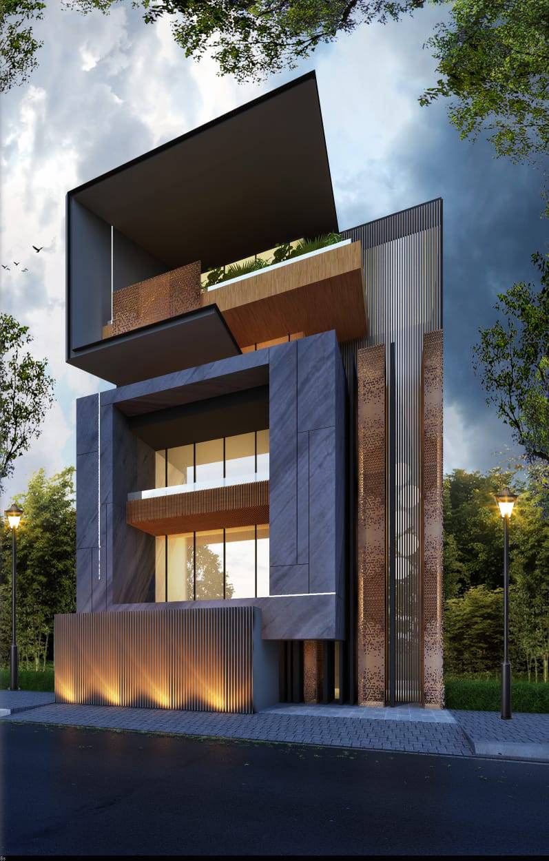Pinnacle Luxury Builder Floors — elevation