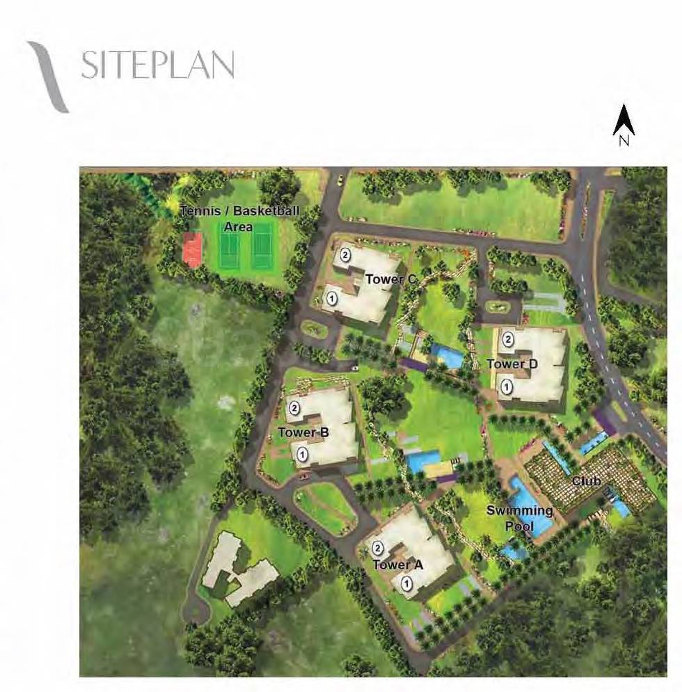 Master or location plan — Pioneer Araya
