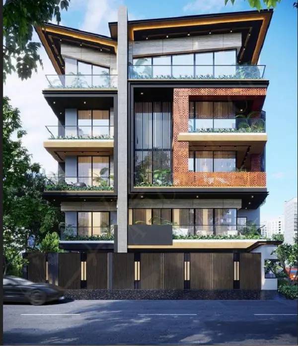Premium Luxury DLF City Floors — elevation