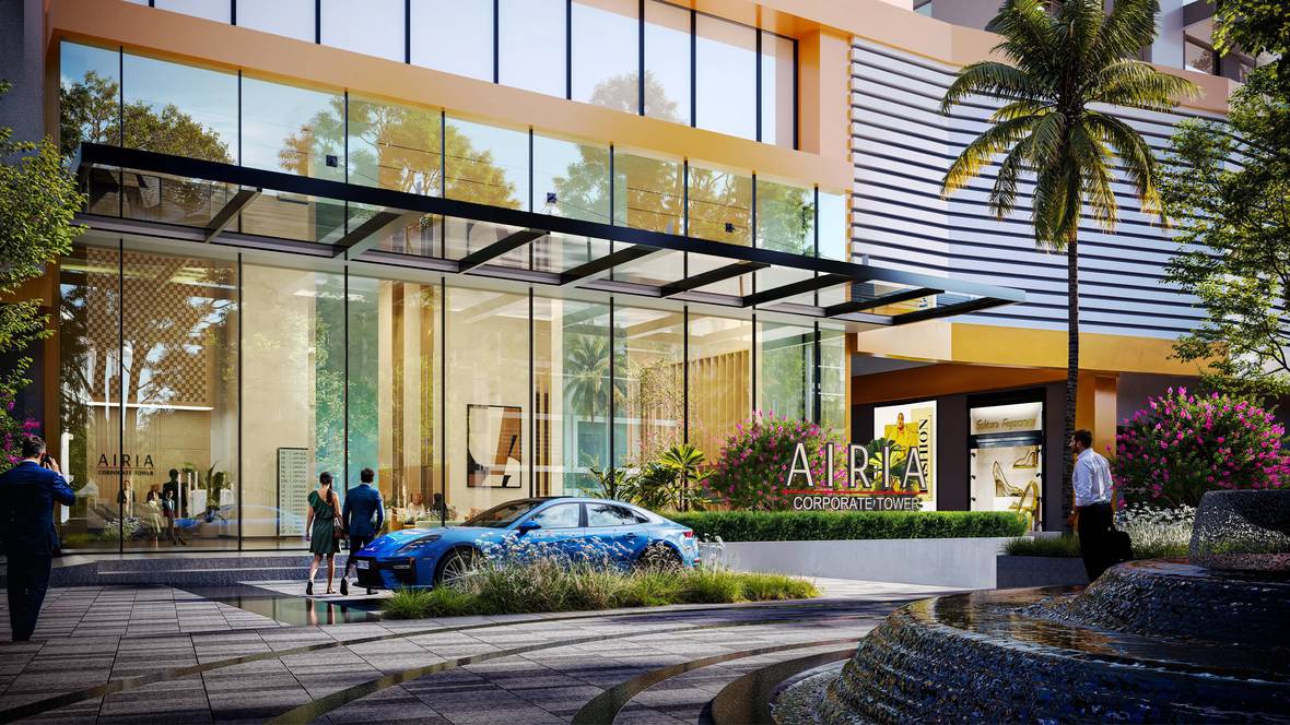 Reach Airia Corporate Tower — elevation