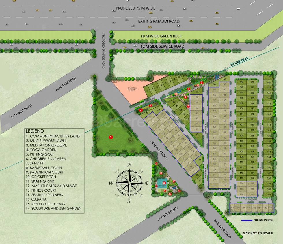 Master or location plan — ROF Insignia Park 2