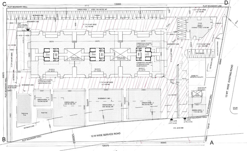Master or location plan — Santur Aspira