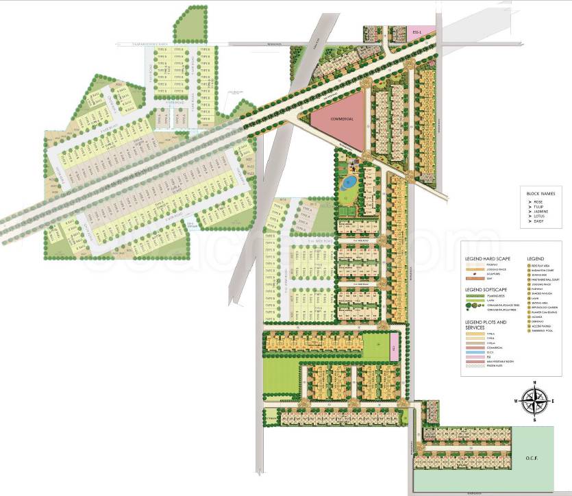 Master or location plan — Signature Global City 92