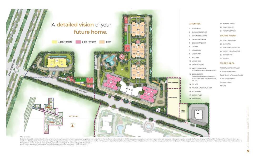 Master or location plan — Signature Global Cloverdale SPR