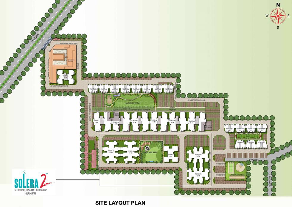 Master or location plan — Signature Global Solera 2