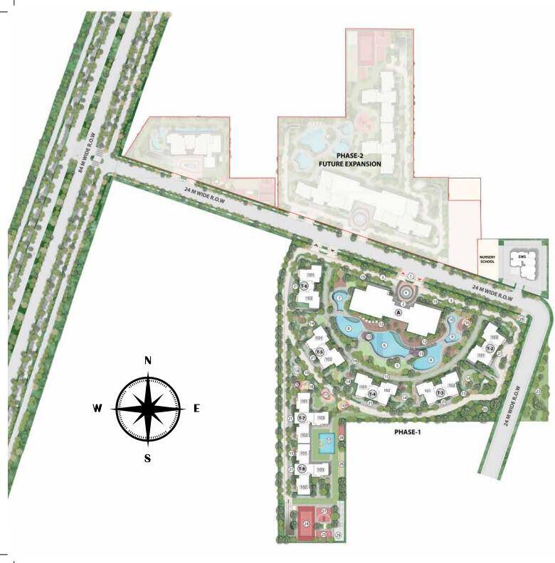 Master or location plan — Signature Global Titanium SPR