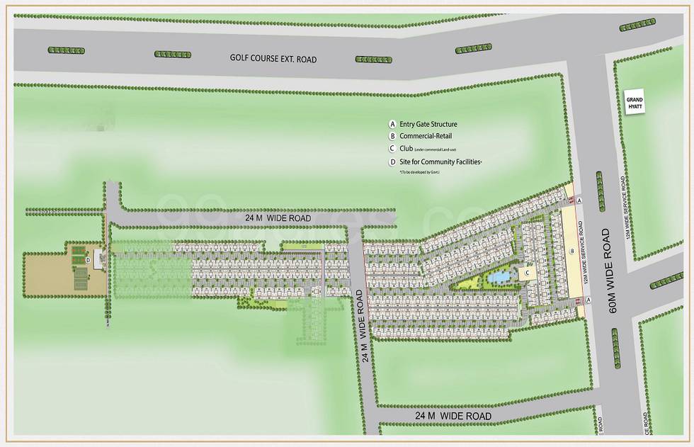 Master or location plan — Smart World Orchard