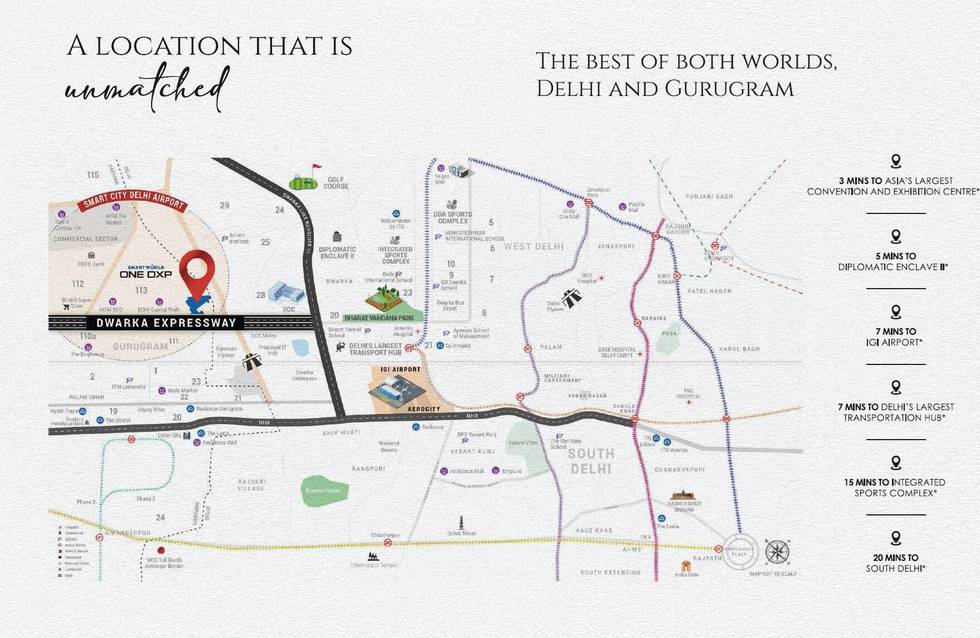 Master or location plan — Smartworld One DXP