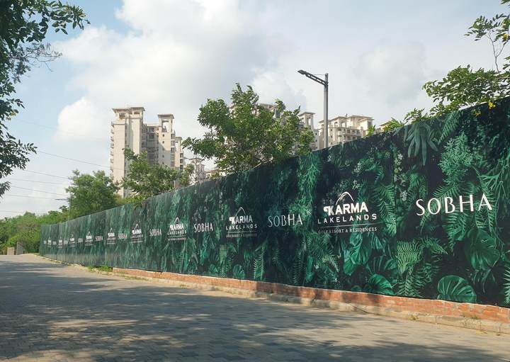 Construction progress — Sobha Aranya