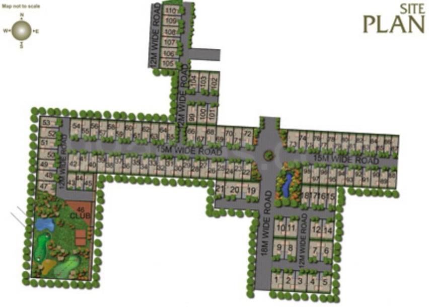 Master or location plan — SS Aaron Ville